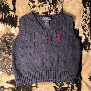 Polo Raulph Lauren toddler sweater vest size 18 mo EUC